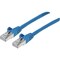Intellinet Network Solutions Augmented Category 6, Cat6A S/Ftp Patch Cable, 14 Ft, Blue Copper, 26 741507 - alternate 1